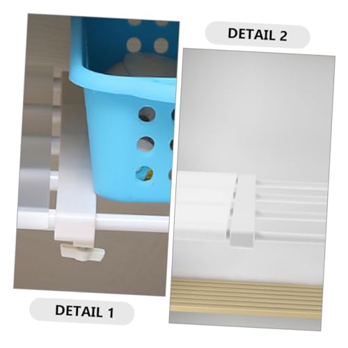 Estante extensible para armario PRETYZOOM de tipo divisor ajustable 6