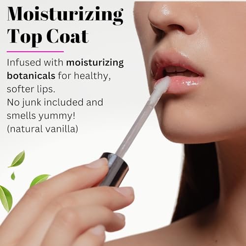 Fifth-Skin-BOTANICAL-LIP-GLOSS-Natural-90-Organic-Gluten-Free-Cruelty-Free-Velvety-Feel-Moisturizing-Vitamin-Rich-Clear-Glaze Fifth & Skin BOTANICAL LIP GLOSS Natural - 90% Organic - Gluten Free - Cruelty Free - Velvety Feel - Moisturizing Vitamin Rich (Clear Glaze) - Image 3