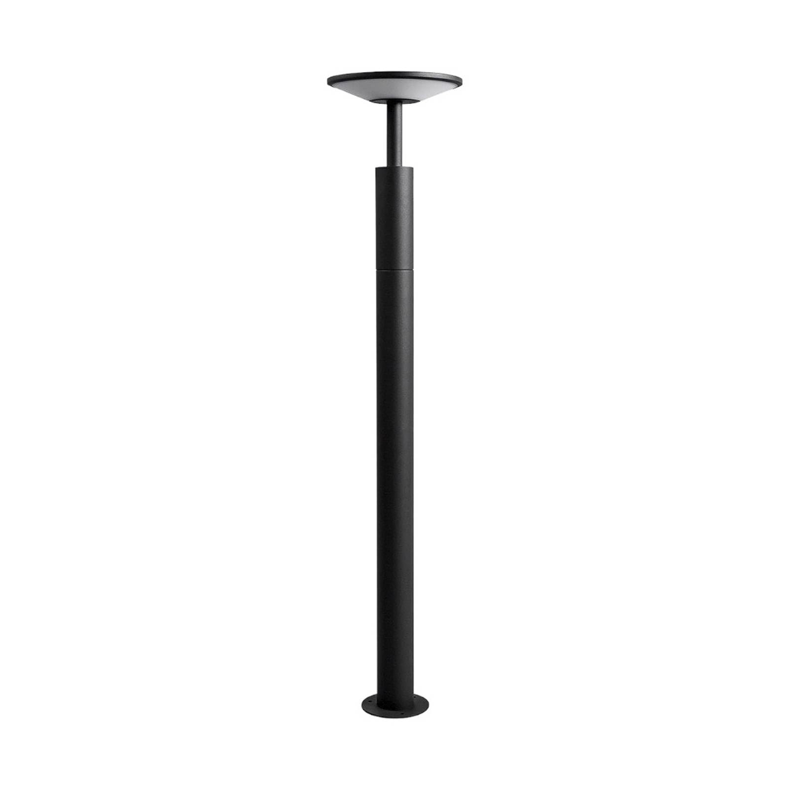 Lucande LED Wegeleuchte/Pollerleuchte, Wegelampe strahlwassergeschützt IP65 Aussenleuchte 100 cm 12W warmweiß (3.000K)
