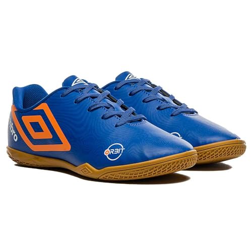 Chuteira Futsal Umbro Orbit Royal/laranja/branco U01fb00152-362-39