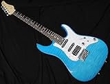 SCHECTER OL-BH-FM-FXD ILB Indigo Light Blue シェクター ストラトタイプ エレキギター フレイムメイプルトップ インディゴ ライト ブルー