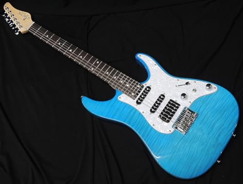 SCHECTER OL-BH-FM-FXD ILB Indigo Light Blue VFN^[ Xgg^Cv GLM^[ tCCvgbv CfBS Cg u[