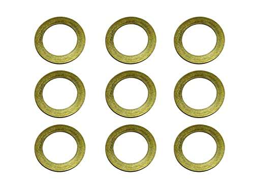 Carburetor Brass Spacer Replaces Victa CR03619A for Victa G4 Series Lawnmower carburetors (Pack of 9)