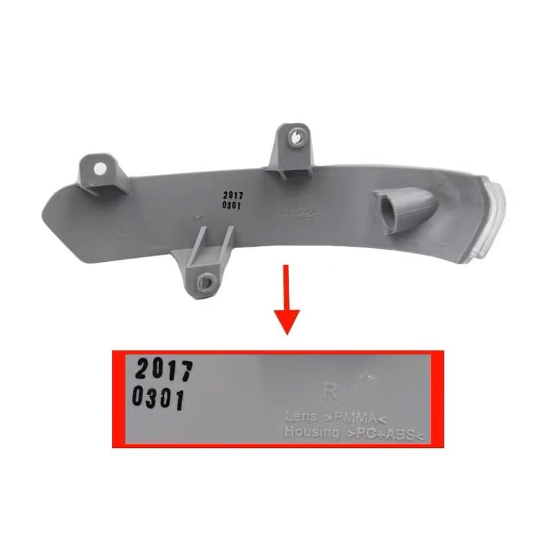 Clignotant de rétroviseur latéral avec ampoule haute visibilité - 4