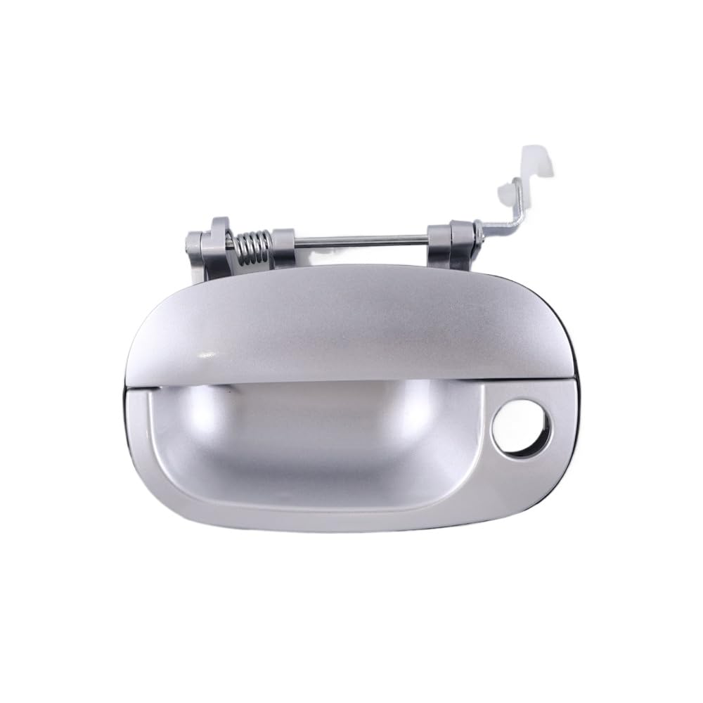 Mrgdjsexm Ships From: China Mainland; Left Silver Grey Front Door Outside Handle Compatible With Starex 1997 2005(Ships From: China Mainland; Left)