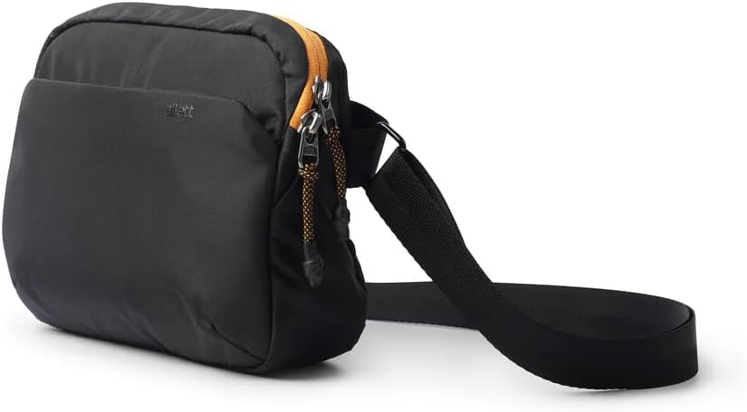 Allett Daily Crossbody Bag for Men & Women | 4L Lightweight Recycled Sling for Travel & Everyday Use | Hidden Passport Pocket - Image 8