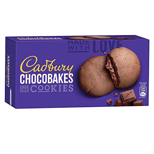 Image of Cadbury Chocobakes Choc Filled Cookies, 75g - Pack of 10 + Cadbury Chocobakes Choc Filled Cookies, 150g - Pack of 4