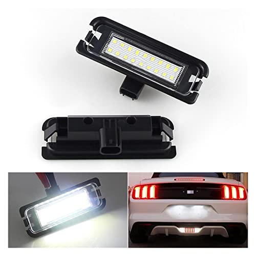 Luces matrícula Canbus Ford Mustang 2015-2019 lámparas traseras 2 unidades 4