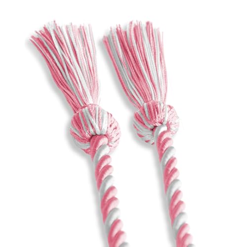 Image of Endea Graduation Single Honor Cord Two-Color (Pink /White)