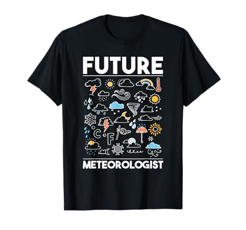 Futuro Meteorólogo - Meteorología Pronóstico del Tiempo Nubes Camiseta