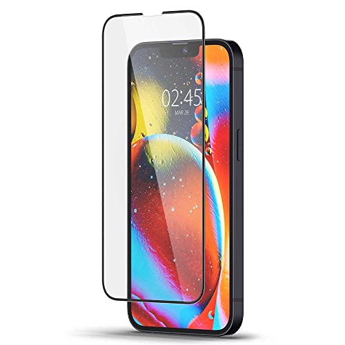 Spigen Glas.tR Slim HD Full Coverage Tempered Glass Screen Protector Guard For iPhone 14/13 / 13 Pro - 1 Pack 2 41fuPs8eI6L