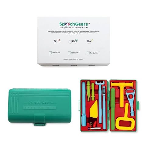 SPEECHGEARS Special Kit,Sensory Integration Tools,Speech Tools,Fe...