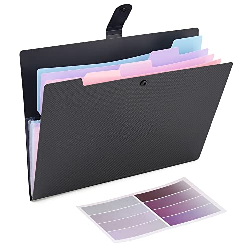 Maimis 7-Pocket Expanding File Folder – Accordion Organizer For A4 Documents, Receipts, Papers | Portable With Labels - View #14
