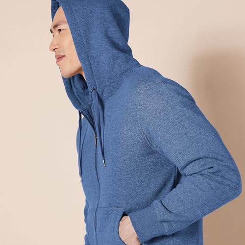 Image of Amazon Essentials Men's Full-Zip Fleece Hoodie Sweatshirt (Available in Big & Tall)