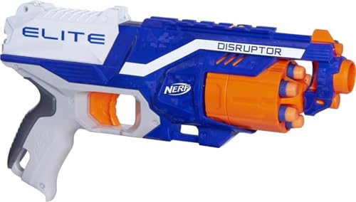 NERF Disruptor Elite Blaster - 6-Dart...