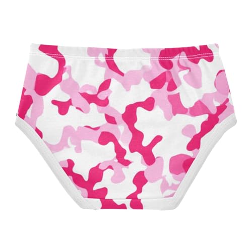 Durable Toddler Underwear Floral 2t Cotton Cute Panties Girl Camouflage Pink White Briefs Girls Undies2
