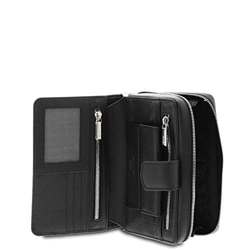 GIUDI ® - Handbag in soft calfskin leather, genuine leather, men's bag, Made in Italy.4