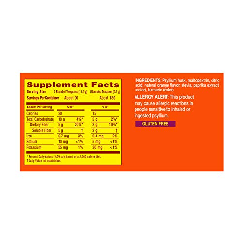 image for Metamucil Premium Blend, Fiber Supplement, Natural Psyllium Husk Powde