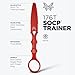 Benchmade - SOCP 176T Tactical Training Dagger with Red 400C Handle (176T)