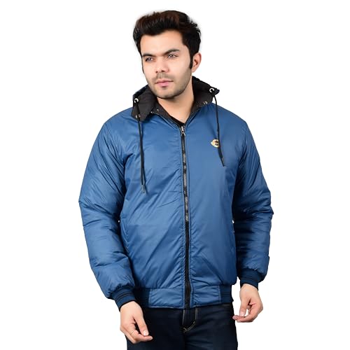 Image of Export Quality Reversible Puffer Jacket in AD94 Material best for Winterwear /Hiking /Biking /Camping /Mountaineering /Racing /Climbing /Tracking(Control Temperature up to 3 Degree Celsius.)(3C)
