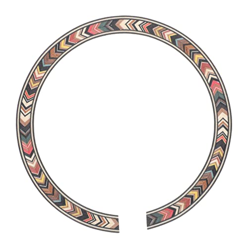 Totority Guitar Rosette Decal Inlay for Acoustic Guitar Sound Decoration Durable Accessory Design for Classical Instruments Thin Profile Stylish