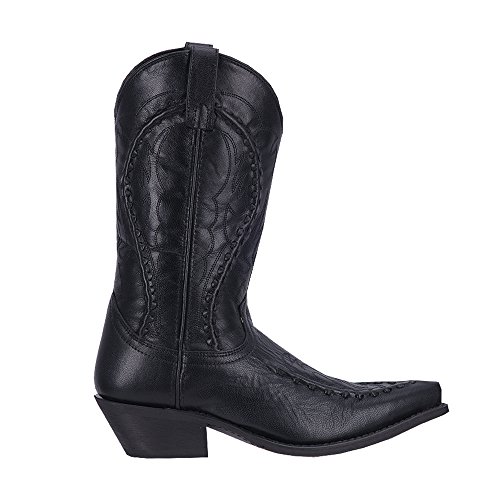 Laredo 68430 Black Goat Bucklace Mens Western Cowboy Boots