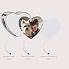 2Burned Custom Personalised Stainless Steel 316 Love Heart Photo Charm (Angel Wings) #5