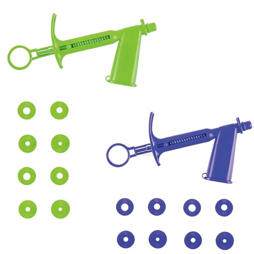 xyadyhz Professional Cake Decorating Tools Kit with Ball Shaped Dotting Tool, Fondant & Sprinkles Tools, Includes 4 Sizes/16 Pieces Tip Nozzles for DIY Baking and Dessert Sculpting