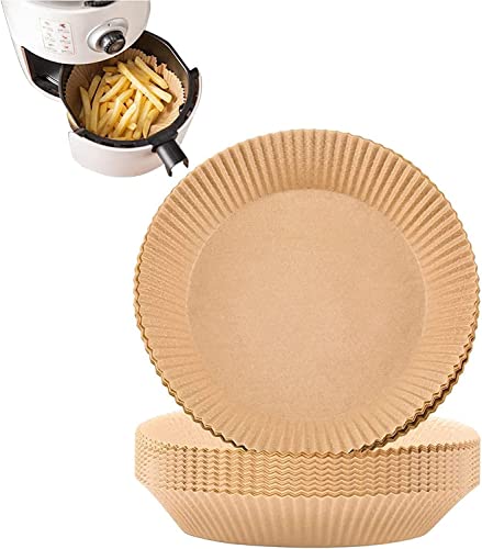KIT COM 1000 UNIDADES Forro de Papel Air Fryer Protetor Gordura Airfray Antiaderente Airfryer Grande
