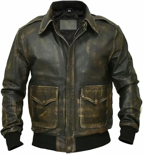 Fancyd Men's Genuine Lambskin Leather Classic Biker Style Jacket | lambskin Jackets Men3