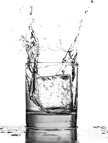 Glacio Ice Cube Trays Silicone - Large Ice Tray Molds For Making 8 Giant Ice Cubes For Whiskey - 2 Pack #TOP4