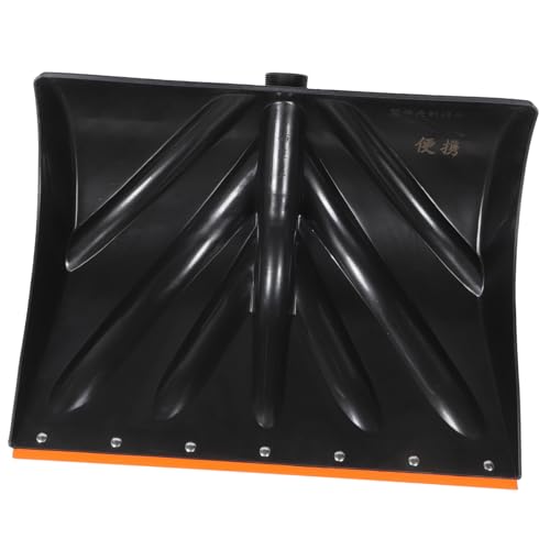 BEBEMOKO Outdoor Ice Shovel Head Replacement for Snow Removal Durable Ice Scraper Tool Lightweight and Wear Resistant for Driveways and Household Use