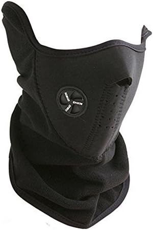 Aorna Neoprene Half Face Mask (Black)