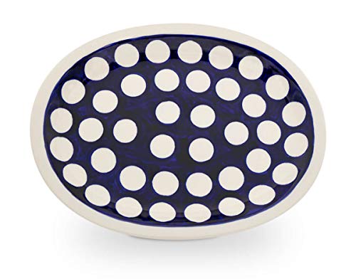 Original bunzlauer affettati piatto di ceramica/piatto da portata 29.1 x 22.1 cm nella parete 26