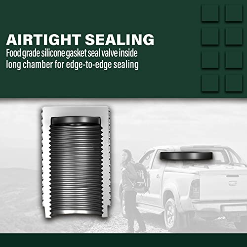 STEEL HAWK Stainless Steel Tire Valve Caps
