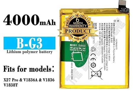 Image of Original B-G3 Battery for vivo Y91, Y93, Y95 Battery with 6 Month Warranty ***(G00181)