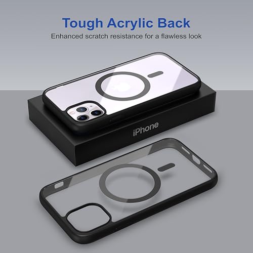 Image of Zapcase Back Case Cover for iPhone 11 Pro Max | Compatible for iPhone 11 Pro Max Back Cover | Scratch-Resistant Back Cover | Black