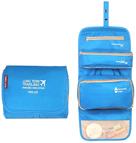 Centtechi, Trousse de Toilette Bleu Bleu Toiletry Bag