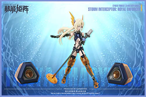 YSBRING Figura Nuke Matrix Cyber Forest 6.3 pulg miniatura 7