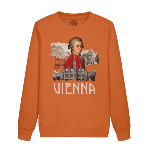 Sweatshirt enfant Vienna idéal pour les vacances en famille et les sorties culturelles en automne