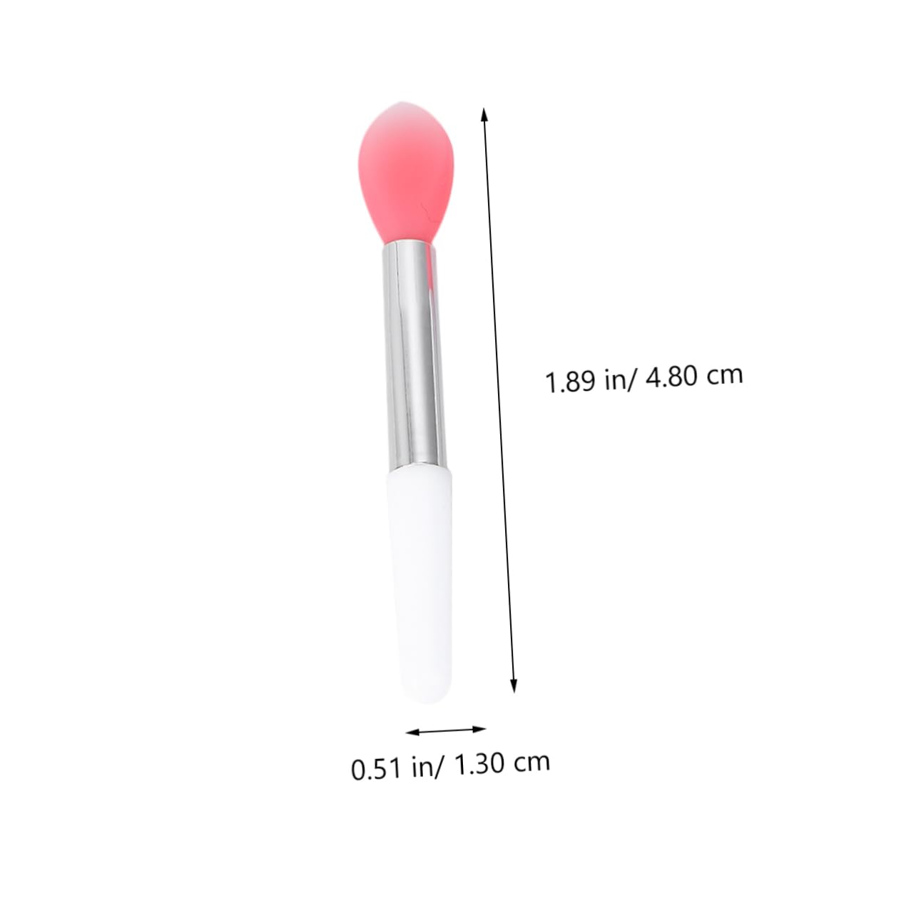 WOFASHPURET 6Pcs Silicone Lip Brush Multifunctional Makeup Tool Kit for Lips Translucent Flesh Pink Watermelon Red for Home Professional Use Reusable Applicators