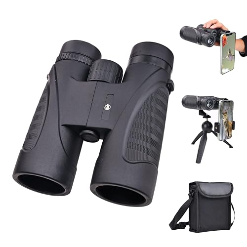 Binoculares Elevon 12x42 HD para adultos, ligeros y compactos miniatura 1