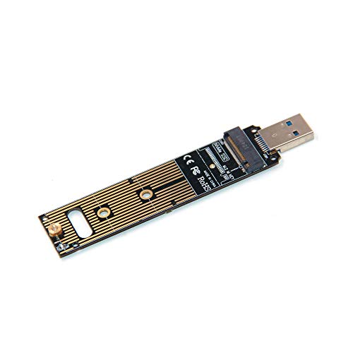 Adaptador USB 3.1 NVME M.2 SSD 10 Gbps tipo A miniatura 2