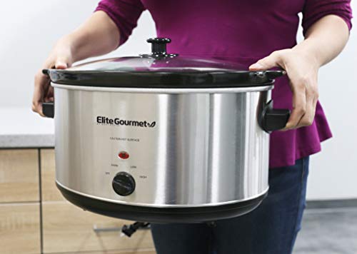 Elite Gourmet MST-900V Stainless Steel Slow Cooker thumb #8