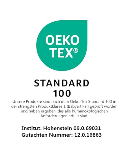 Doctorsleep Medisleep Kaltschaum Rollmatratze Kern 10 cm mit Bezug - Milano glatt, Härtegrad 3 (90...