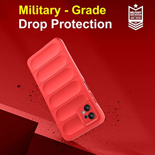 Image of Amazon Brand - Solimo Cover for Mobile Phone (Silicone Red)