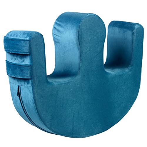 Repose-lit pour patient - Multifonction - En forme de U - En flanelle respirante - Anti-escarres - Pour aider les personnes âgées à se retourner Cover