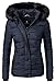 Produktbild Marikoo Damen Winter Jacke Steppjacke Unique Blau Gr. S