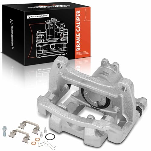 A-Premium Rear Left Driver Disc Brake Caliper with Bracket by A-Premium - Used condition - US$50.83