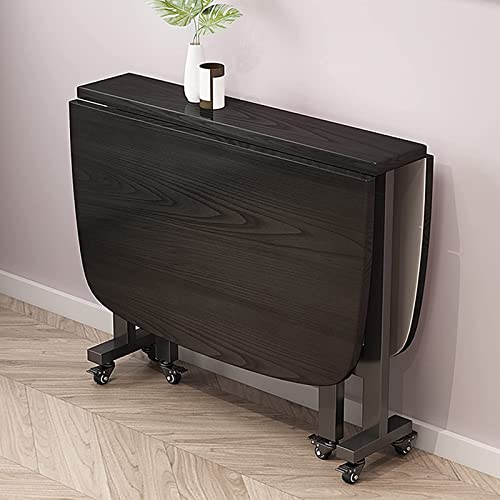 Table de cuisine pliable gain de place avec bords arrondis de sécurité